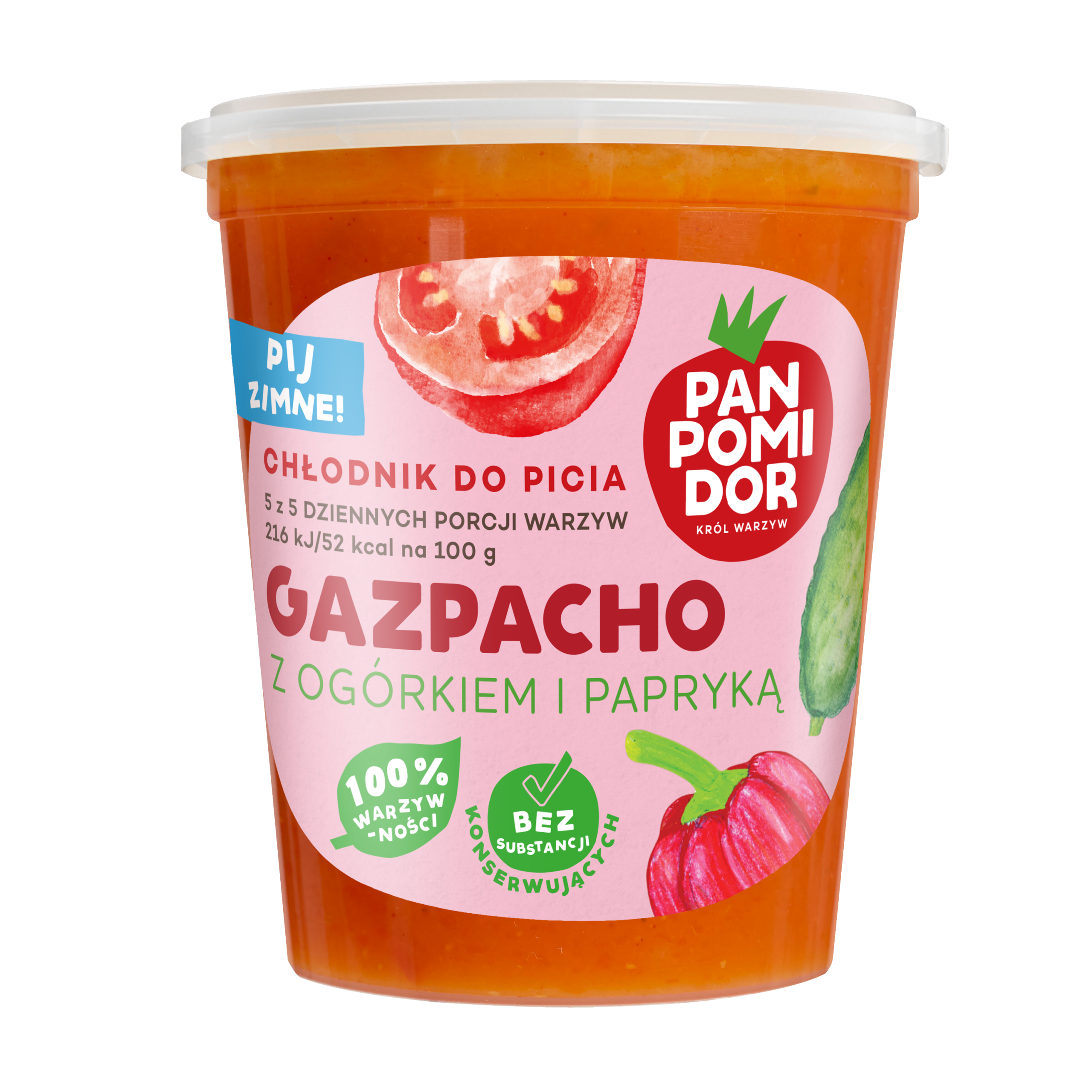 gazpacho z ogórkiem i papryką gazpacho z ogórkiem i papryką chłodnik do picia
