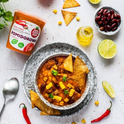 Zupa Pomidorowa z Chilli 400g - Pan Pomidor