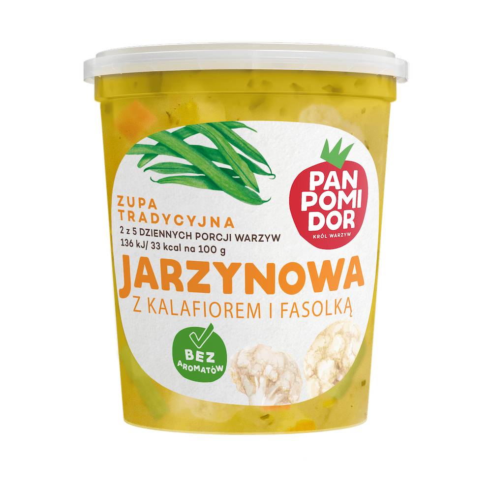 pan pomidor zupa jarzynowa pan pomidor zupa jarzynowa z kalafiorem i fasolką