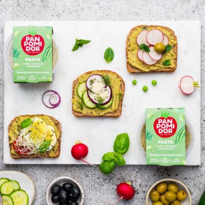Pasta z Bobu 130g - Pan Pomidor
