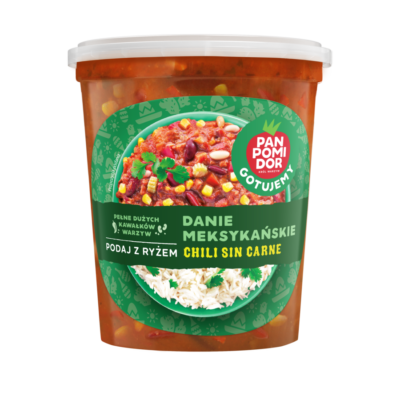 danie meksykańskie etykieta przód