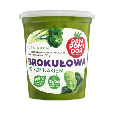 zupa brokułowa etykieta przód