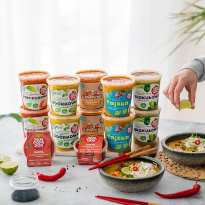 Zestaw dań na start 12 szt - Pan Pomidor