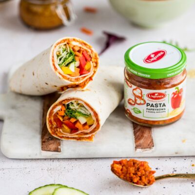 Pasta paprykowa z kaszą jaglaną 180g - Bracia Urbanek