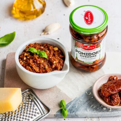 Suszone Pomidory z ziołami 270g - Bracia Urbanek